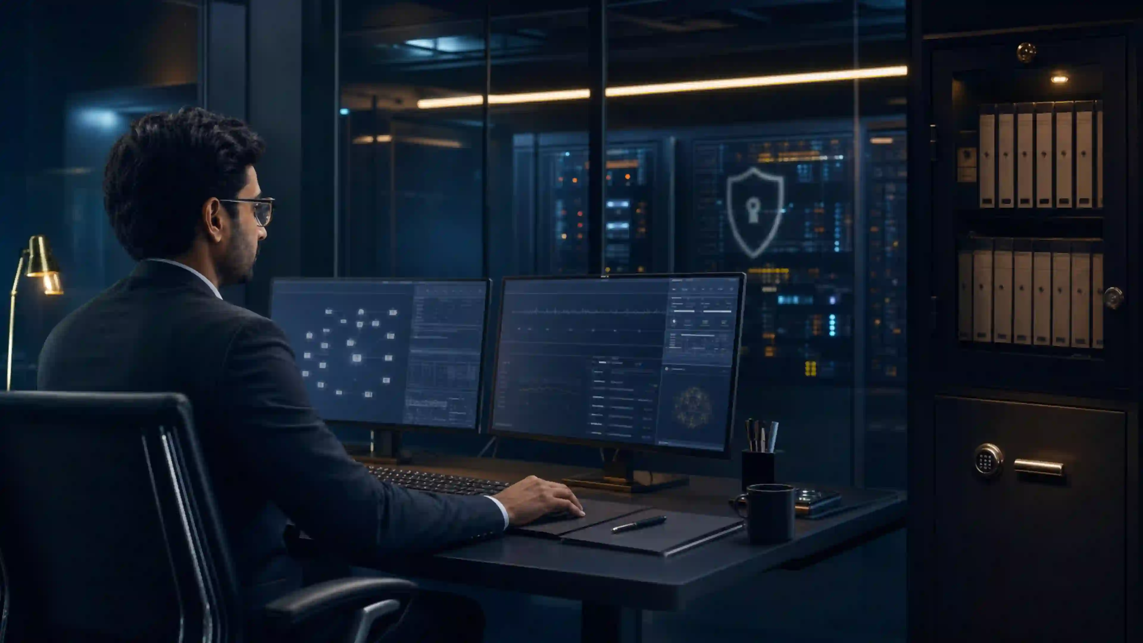 Secure financial data and compliance operations
